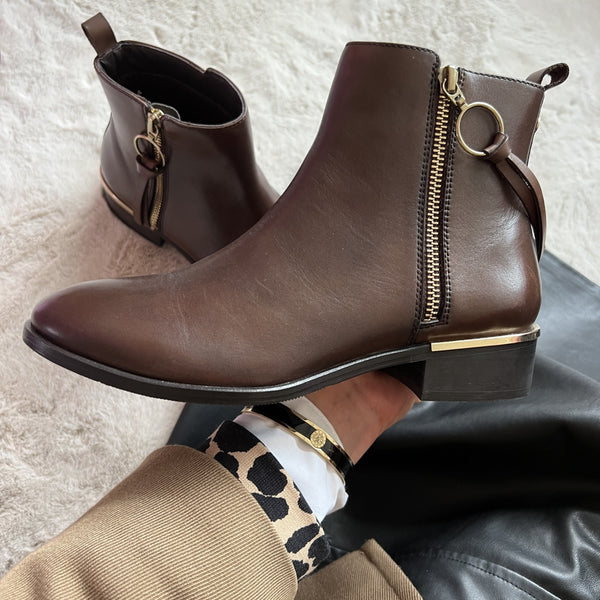 COPENHAGEN SHOES FEVER Leather 20 Boot 004 Dark brown