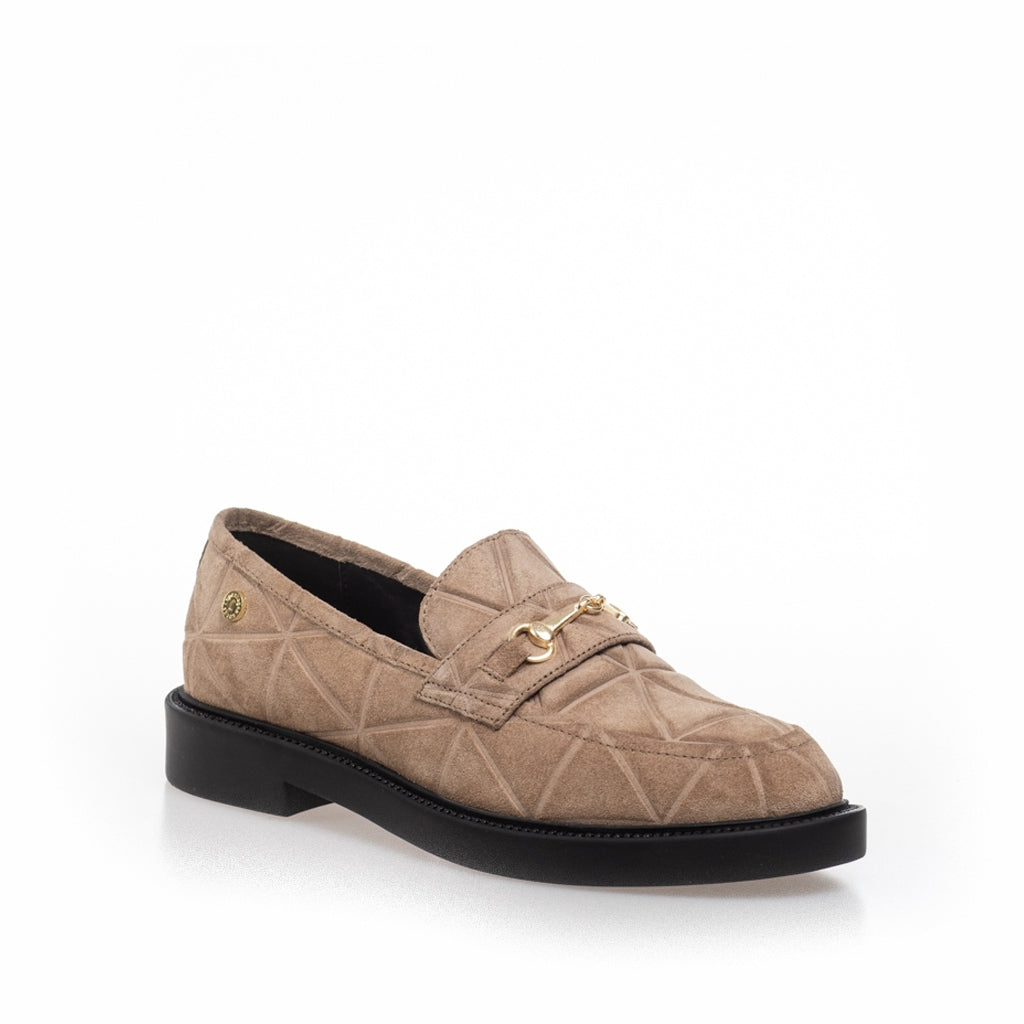 COPENHAGEN SHOES FOLLOW THE LEADER SUEDE Loafer 282 SAND