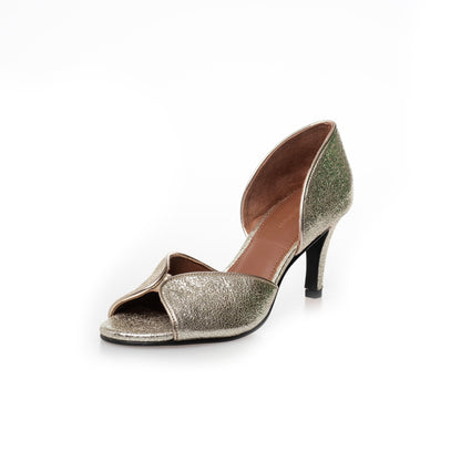 COPENHAGEN SHOES LOVE AND PEACE Stilettos 371 PLATINO