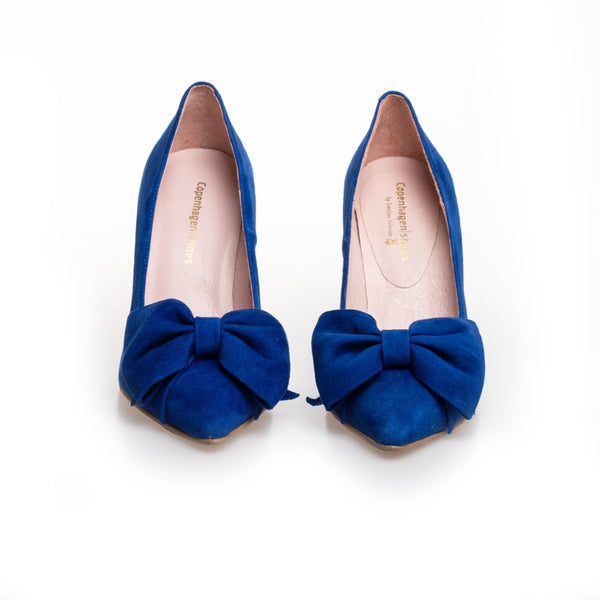Copenhagen Shoes by Josefine Valentin MAITE 22 Heels 1202 ELECTRIC BLUE