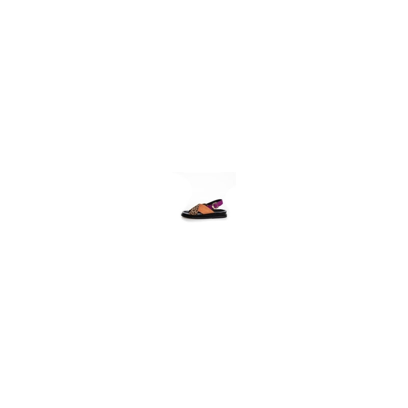 COPENHAGEN SHOES NEW STRONGER MULTI 23 Sandal 428 LEO/ORANGE