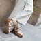 COPENHAGEN SHOES SNOW BY SNOW 22 LOW Stiefel 2229 COGNAC OFF-WHITE