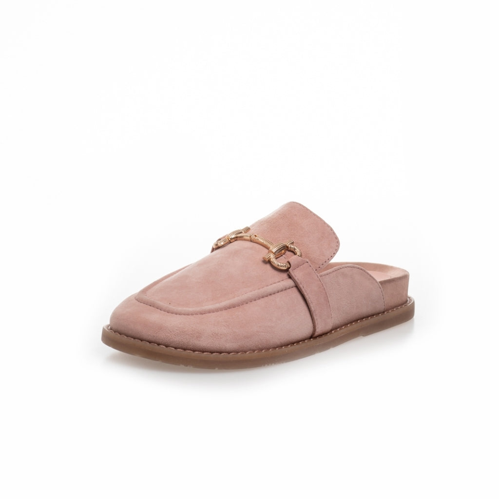 COPENHAGEN SHOES WHO I AM - SUEDE Mules 0300 PAPAYA